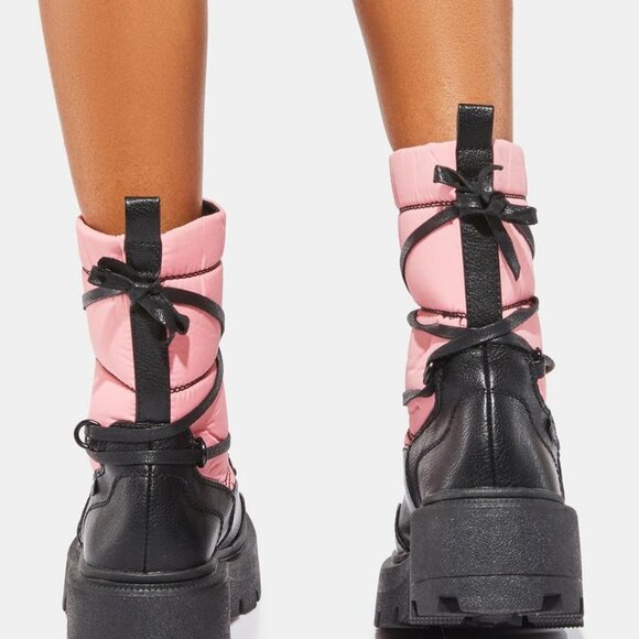 SNOWFALL PINK  Snow Boots ( BRAND NEW !!!! ) - Picture 2 of 6